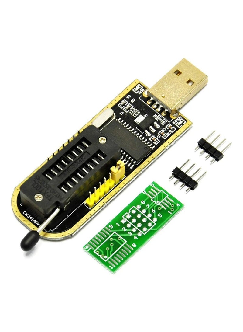 مبرمج CH341A لـ STC فلاش ، 24/25 سلسلة EEPROM ، BIOS (SPI) - USB إلى TTL - Image 2