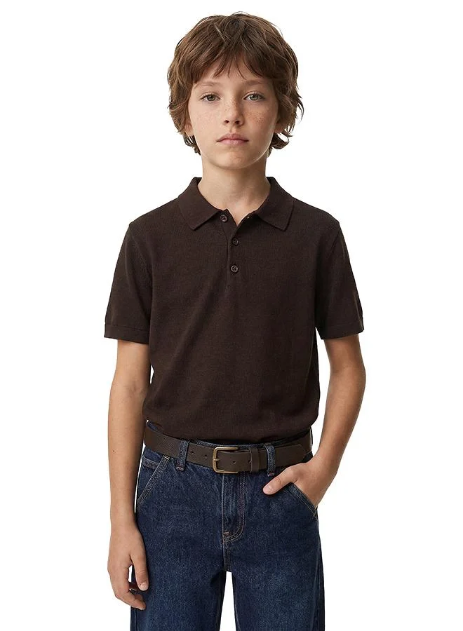 Polo Collar T Shirt