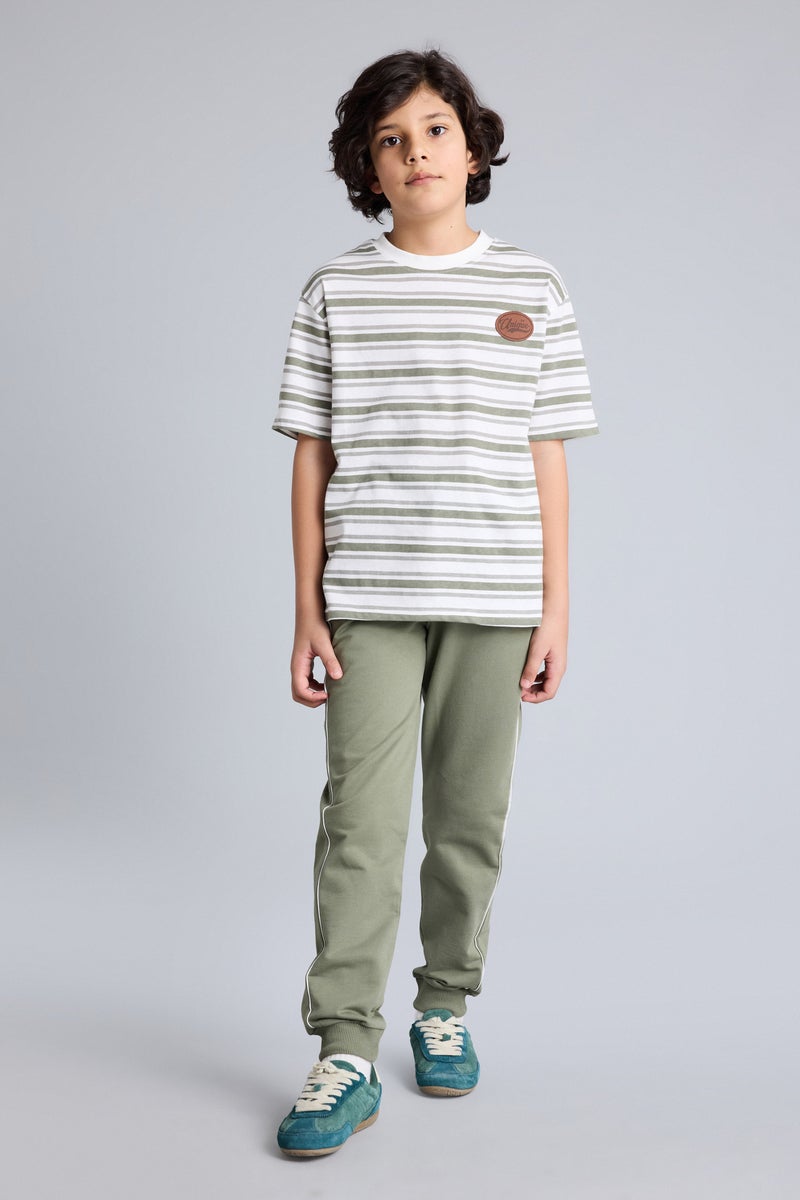 DeFacto Green Boy 2 piece Oversize Fit Set Casual - Image 1