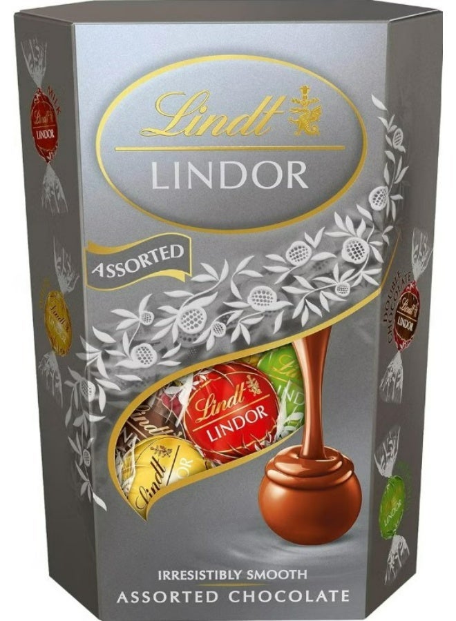 Lindt Silver Lindor Balls Chocolate With Melting Filling - 200G