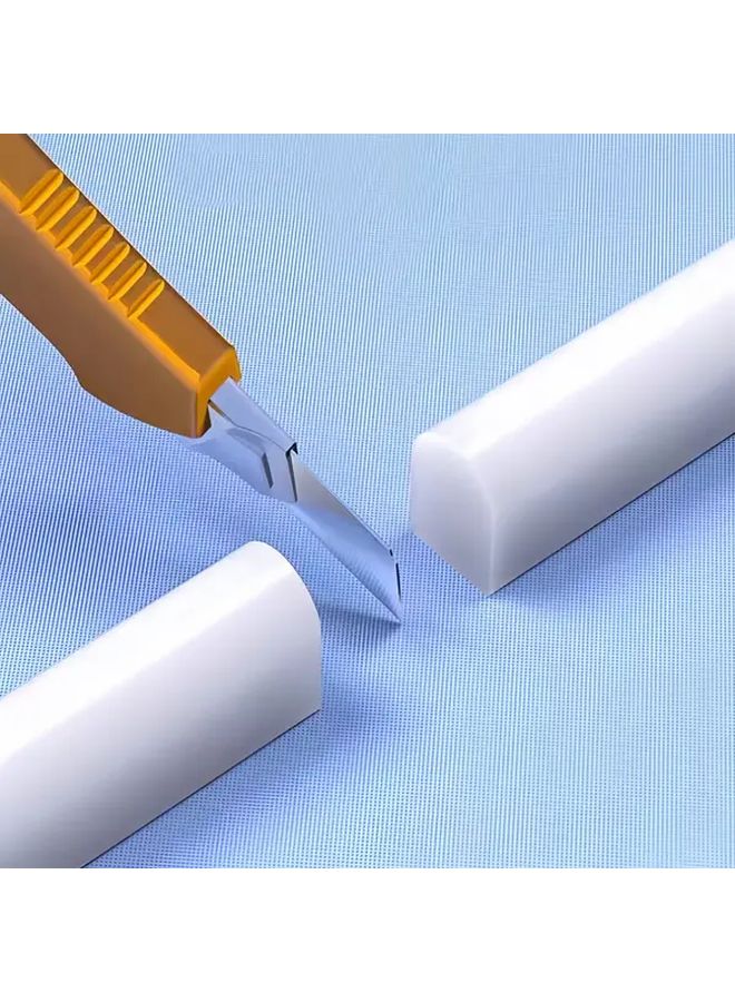 White Self Adhesive Silicone Sealant Strip 118.11 Inch Waterproof Flood Barrier For Shower Threshold Bathroom Kitchen Door Wall Heavy Duty Easy Install No Drilling Flexible Durable Energy Efficient Long Lasting - Image 5