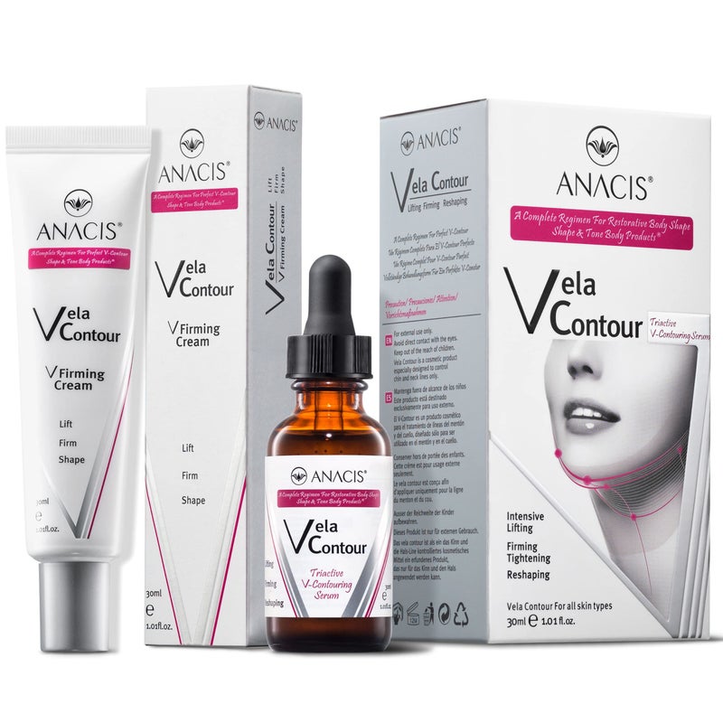 Anacis Advanced Neck Serum  V line Jawline  Fine Lines  Neck Wrinkles  Sagging Skin  Serum for Women and Men Anacis