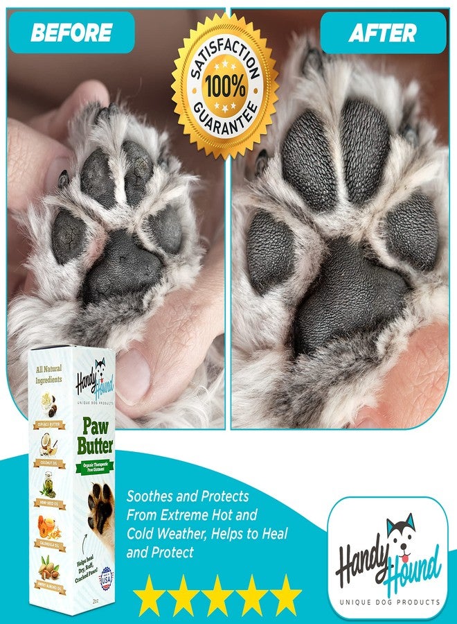 Handy Hound SnoutScreen and Paw Butter Bundle for Dogs, Dog Sunscreen for Nose and Ears, Lick Safe Paw Balm for Dry Cracked Paws, Dog Beach Essentials, for Severe Dry Skin Relief - 4oz - Image 4