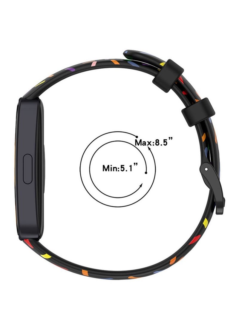HW Silicone Watchband For Huawei Band 8 Huawei Band 9 Strap SmartWatch WristbandBracelet Wriststrap Sport Replacement，Transparent Protective Shell  - Image 4