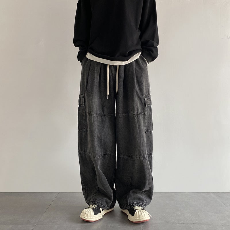 Unisex Casual Daily Denim Jeans - Image 2