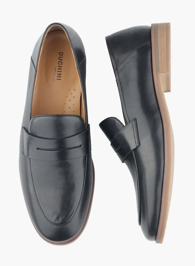 DUCHINI BLACK Men Slip-On Loafers for Men | Best Price UAE