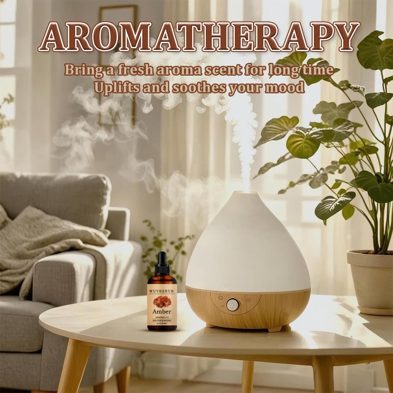 Wuvezrub Amber Essential Oil 30ML - 100% Pure and Natural Oils for Aromatherapy Diffuser - 1 Fl Oz/Amber - Image 3