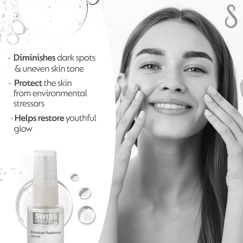 Swiss Image Absolute Radiance Serum - Brightening Face Serum with Niacinamide, 30ml - Image 4