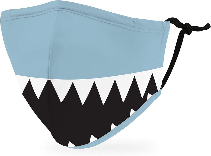 WeddingStar 3-Ply Kid's Washable Cloth Face Mask Reusable and Adjustable with Filter Pocket - Image 1