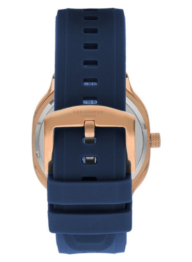 Lee Cooper ساعة أنالوج سيليكون للرجال LC07973.499 - 42*44 مم - Image 3
