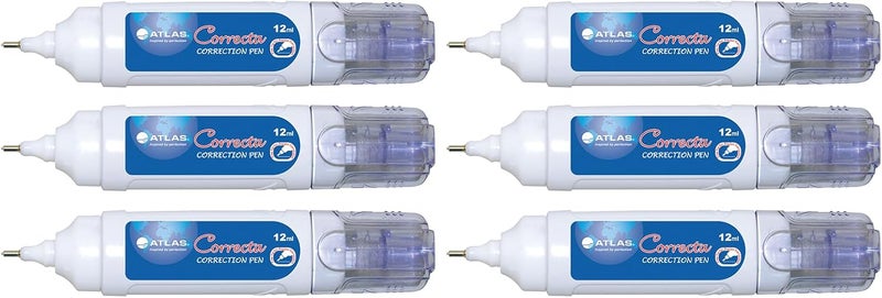 ATLAS قلم تصحيح أطلس ذو نقطة دقيقة - عبوة من 6 - Image 1