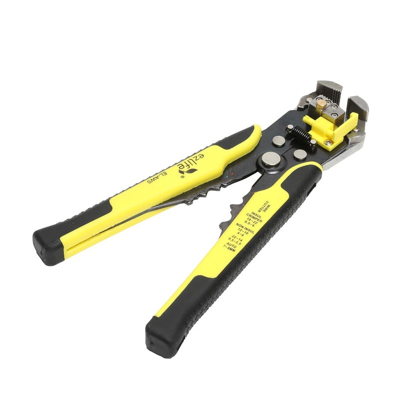 DREWIT STAR DTEWIT STAR 8Inch SelfAdjusting Automatic Cable Cutter Crimper 5 in 1 Multipurpose Tool Wire Stripping Cutting Pliers - Image 2