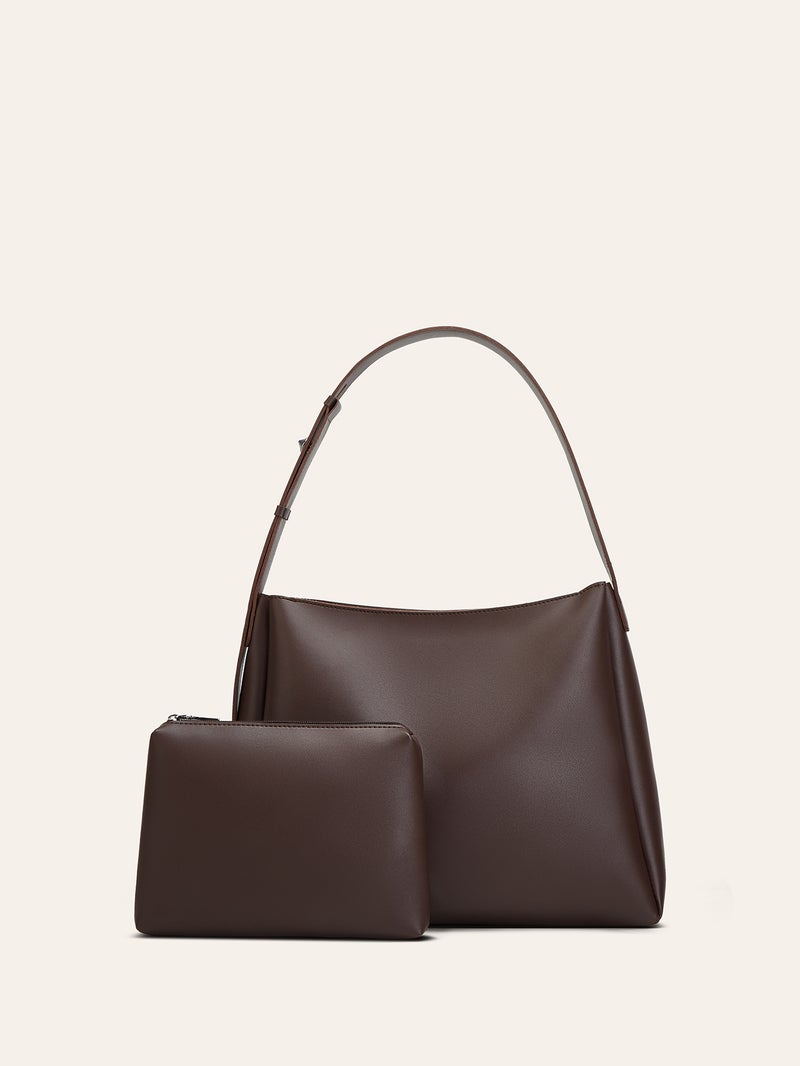 Bucket Women'S Bag Shoulder Retro Texturistic Fashionable Large Capacity Bag New Style 2025 Popular Bag Portable Tote Bag - Image 2