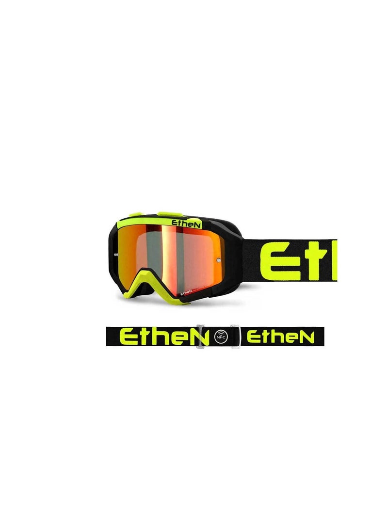 Ethen BASIC 05R GOGGLE BLACK-YELLOW PRIMIS