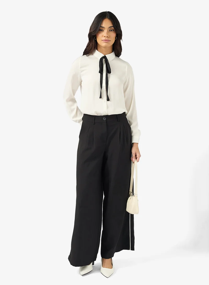 VERO MODA KAMILLA TAILORING PIPING PANT