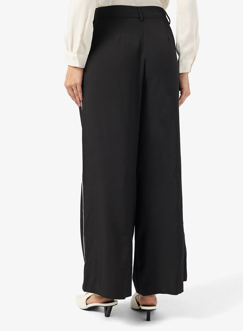 فيرو مودا بنطلون كاميلا بخطوط خياطة - Image 2