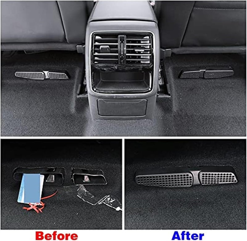 Wivplex Car AC Duct Vent Cover for Audi A3 S3 Q2 - Image 3