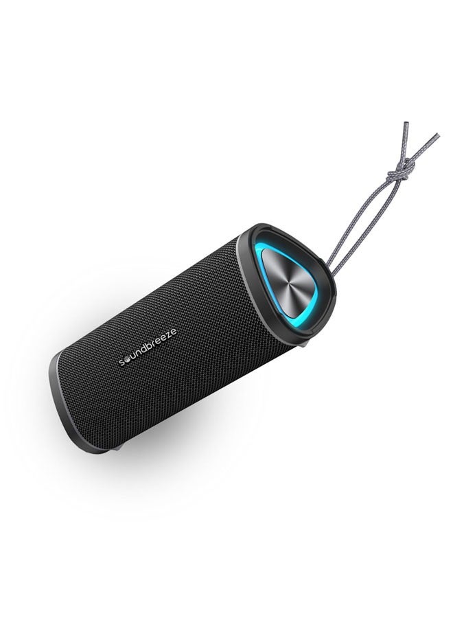 SEEKEN Soundbreeze Portable Bluetooth Speaker - Black | 10H Playtime | TWS Function | SD Card Support | Premium Design. - Image 1