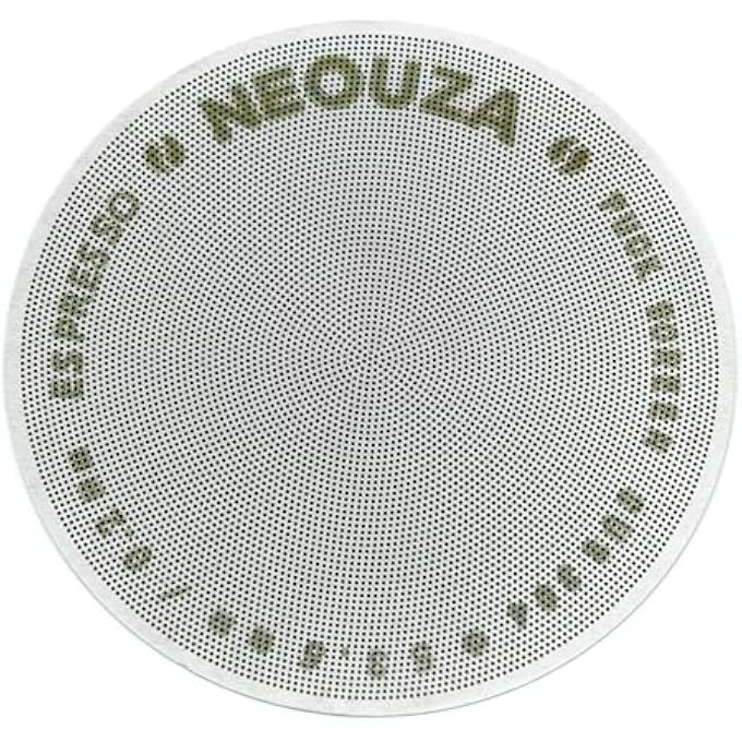 NEOUZA 535Mm Espresso Puck Screen 02Mm Ultra Thin Coffee Filter 304 Stainless Steel Reusable Mesh For 5354Mm Portafilter Basket No Coffee Dose Reduction