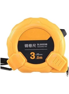 Deli Steel Measure Tape 3mx16mm Auto Lock Tape Measures Retractable Small Measuring Tapes Easy to Read Measurement Tape  - Image 1