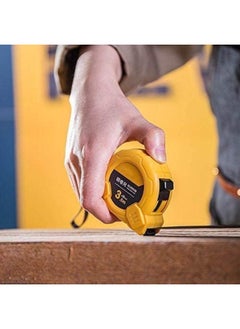 Deli Steel Measure Tape 3mx16mm Auto Lock Tape Measures Retractable Small Measuring Tapes Easy to Read Measurement Tape  - Image 4