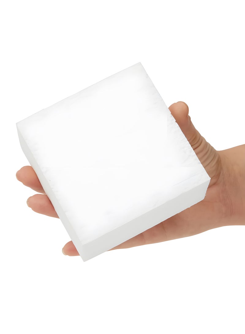 CRAFT MAGIC, Craft Foam Blocks, Polystyrene Foam Brick, Square Styrofoam Block, Craft Foam Board Sheets for Craft, Art Sculpting, Modeling, DIY School projects, Pack of 12 (Size- 10x10x4cm - Image 4