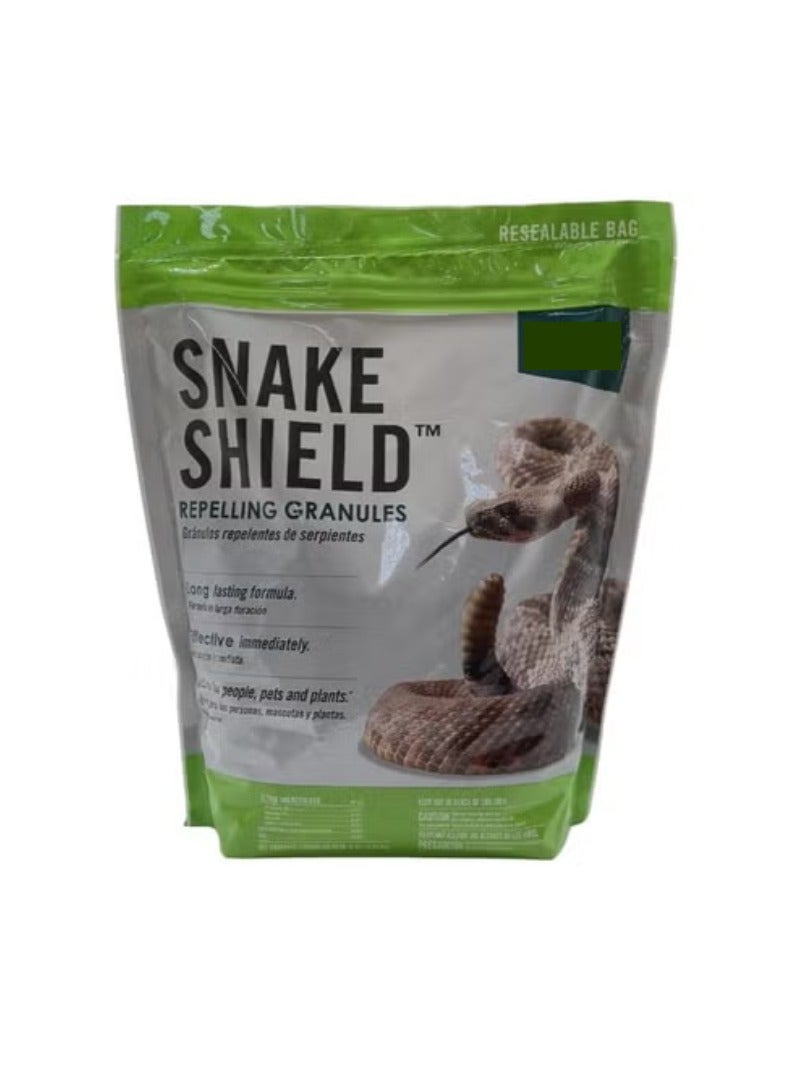 Snake Shield Granules – 1.81kg| Snake Repellent for Outdoor Use| Suitable for house, cabins, trailers, garages