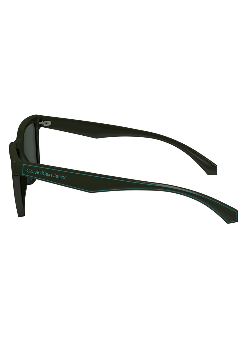 Calvin Klein Jeans FULL RIM BIO INJ-G820 INJECTED CALVIN KLEIN JEANS SUN CKJ24301S 4816 (309) KHAKI  - Image 4