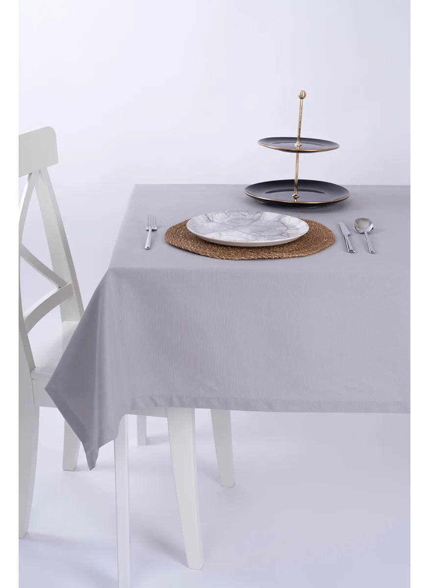 Altın Pamuk Gold Cotton Duck Fabric Tablecloth Stain Resistant Gray Option Listing