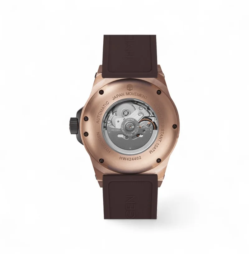 Hydrogen Watch Hydrogren Vento Rose Gold-Brown Watch