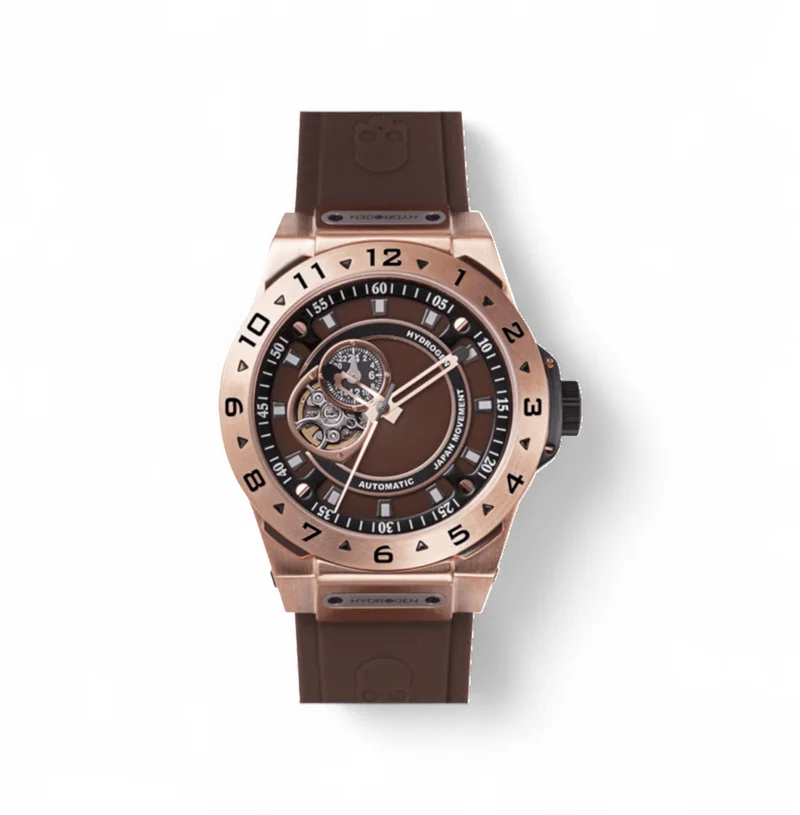 Hydrogren Vento Rose Gold-Brown Watch