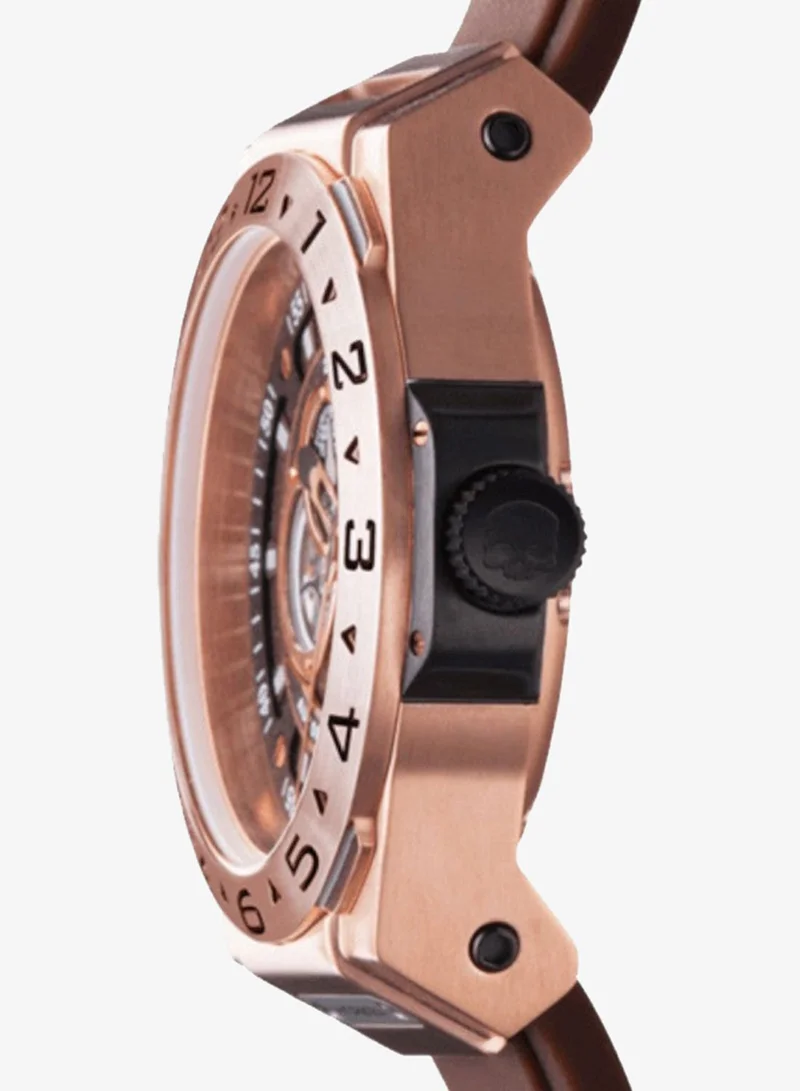 Hydrogen Watch Brown/Rose Gold Automatic Vento Rose Gold-Brown Watch  | Best Price UAE
