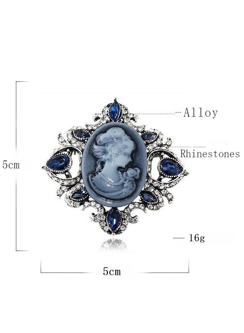 Embossed brooch - Image 4