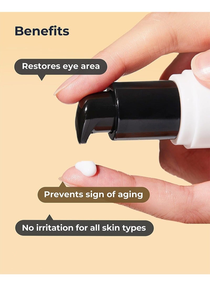 CARVENCHY Advanced Snail Peptide Eye Cream 25ml | A 72% Snail Secretion Filtrate, Peptide and Niacinamide based eye cream | Fragrance Free - Image 5