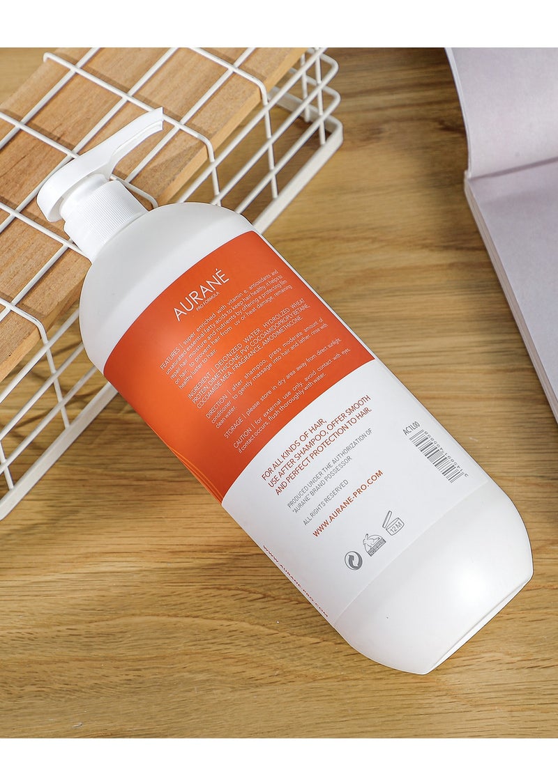 Keratin Conditioner 1000ml - Professional Hair Care for Repairing and Nourishing Damaged Hair - Keratin Infused Formula for Frizz Control - Hydrating and Smoothing - Salon Quality Re