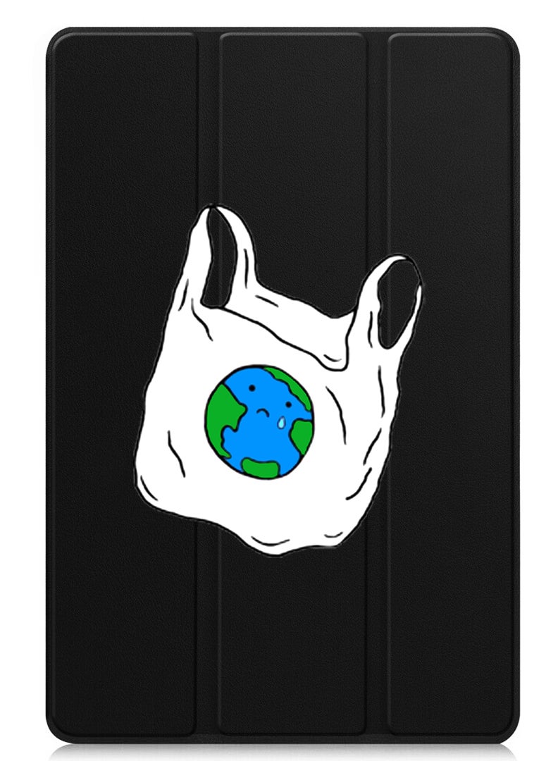 Theodor Protective Flip Case For Apple iPad mini 7th Generation (A17 Pro 2024 / Mini 6 2021 6th Generation) With Trifold Stand Auto Wake Sleep Shockproof Cover No Plastic - Image 1