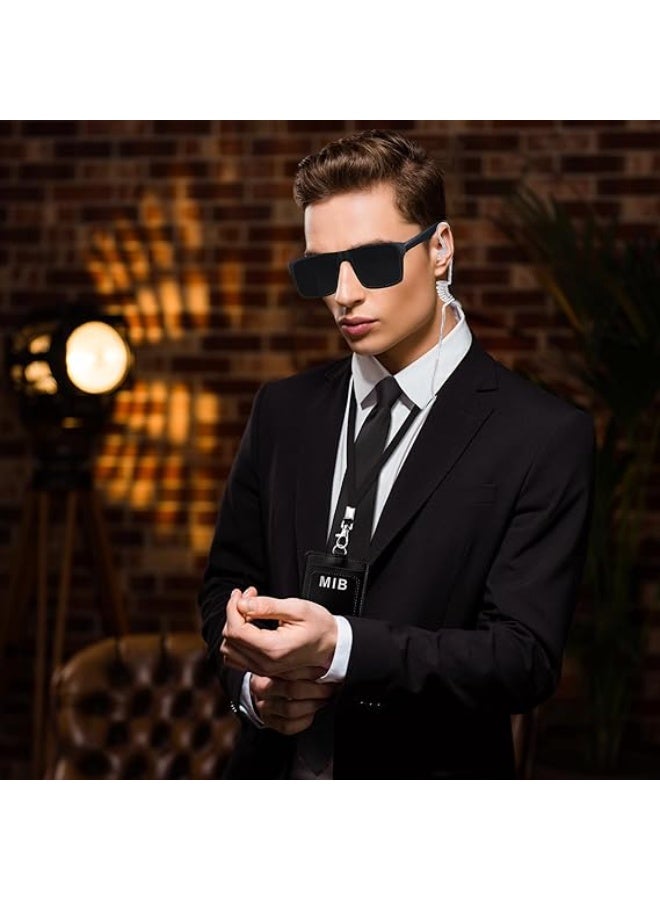 6PCS Agent Costume Accessories, Secret Service Costume Set Costume Accessories for Men Women Kids for Cosplay - Image 4