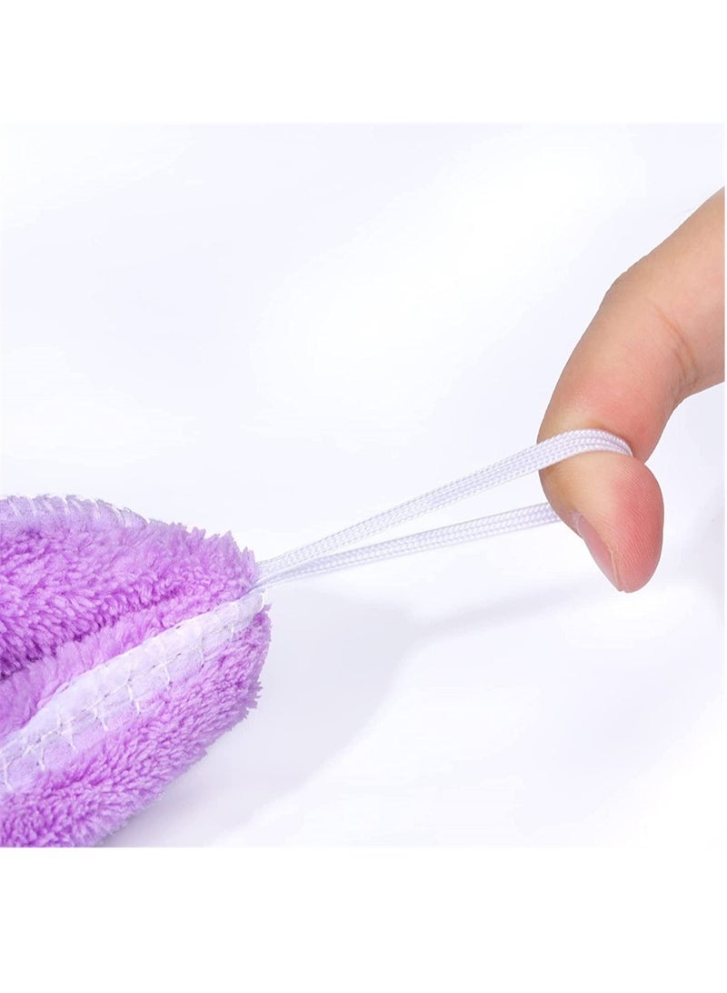 Excefore Microfiber Hair Towel for Women Anti Frizz, Fast Drying Microfiber Hair Towel Wrap for Women Wet Curly Long Hair - Image 5