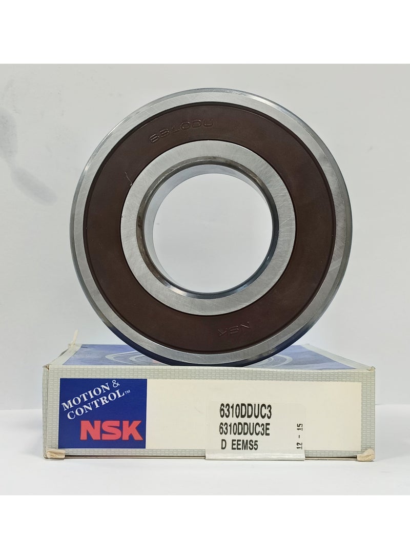 NSK رمان بلي أصلي NSK 6310DDUC3 - غطاء مطاطي مزدوج - 50×110×27 مم - Image 3