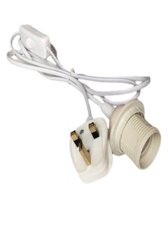 Generic E27 Lamp Holder Screw Lamp Holder Light Bulb Adapter Pendant Socket Switch power cord  - Image 1