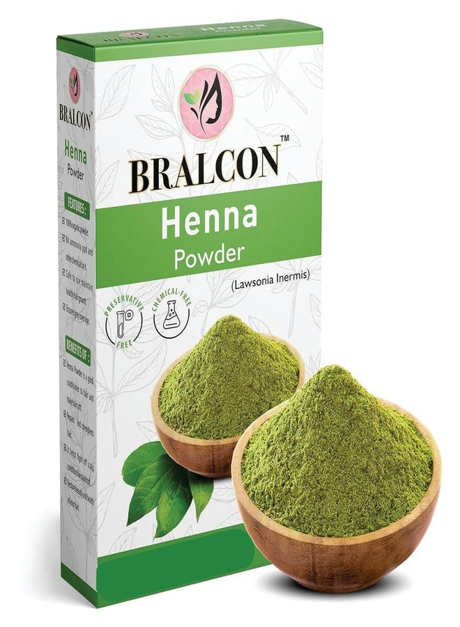 BRALCON Organic Henna, Amla, Hibiscus Powder Combo-300g(100g x 3 Pack) | Henna Powder, Amla Powder, Hibiscus Flower Powder For Hair Growth, Conditioning & Anti-Dandruff |Hair Care & Face Pack Powder - Image 2