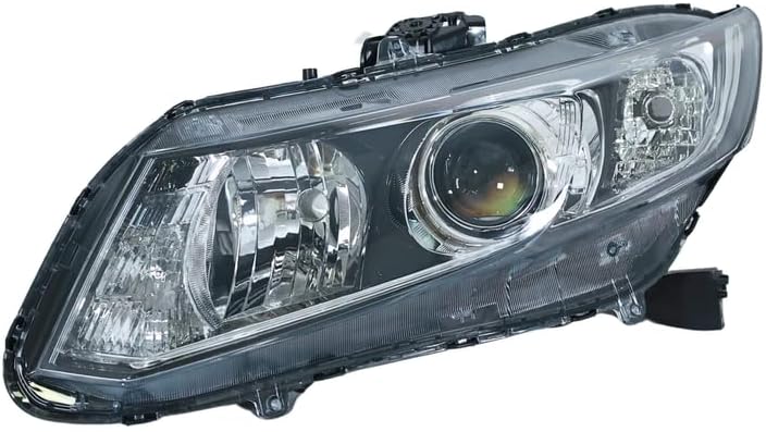 VISH Head Lamp (Driver Side) for Honda Civic (2012-2015) Aftermarket Replacement - Image 2