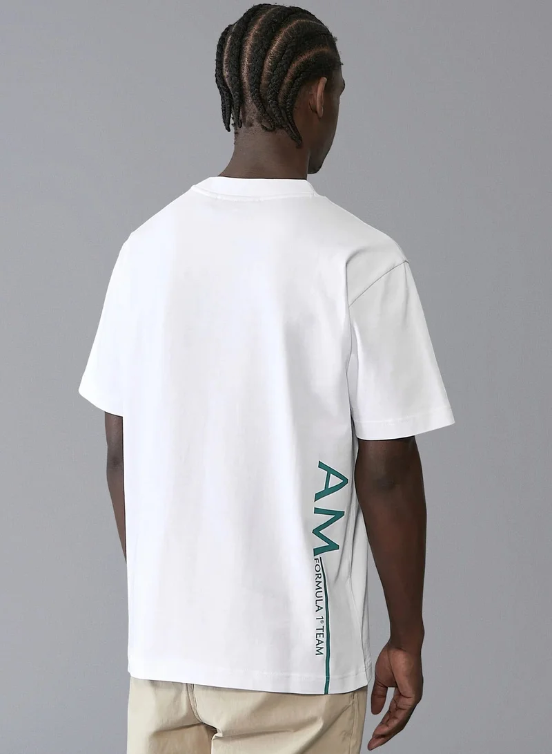 Aston Martin ASTIN MARTIN F1 FW AMF1 OVERSIZED T-SHIRT