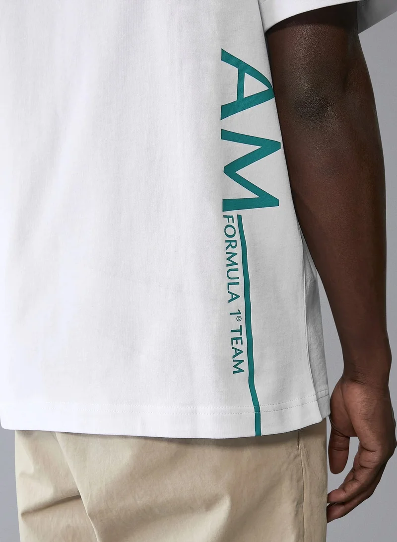 Aston Martin  ASTIN MARTIN F1 FW AMF1 OVERSIZED T-SHIRT for Men | Best Price UAE