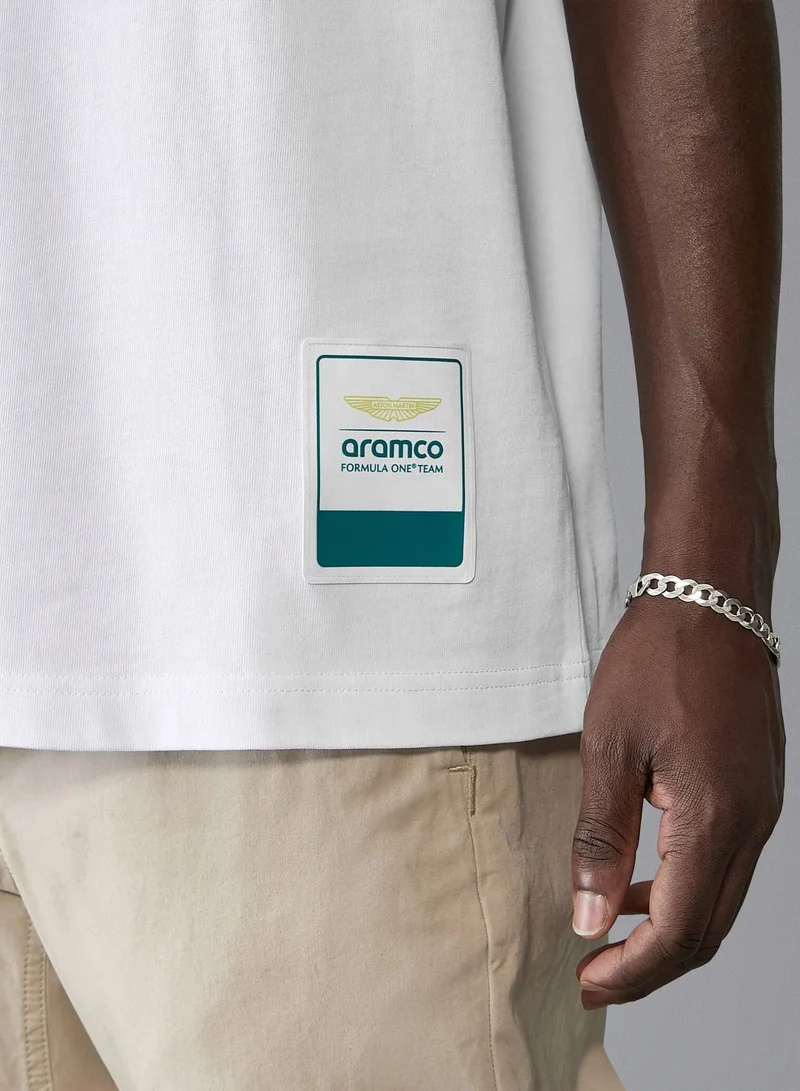 Aston Martin  ASTIN MARTIN F1 FW AMF1 OVERSIZED T-SHIRT for Men | Best Price UAE