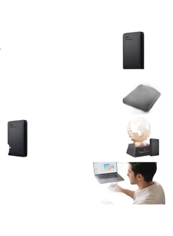 Western Digital Western Digital (Wd) 1Tb Portable Hard Drive Usb3.0 Elements Series 2.5-Inch Mechanical Hard Drive External Expansion Backup For Mobile Phones And Laptops Home Storage - Image 3