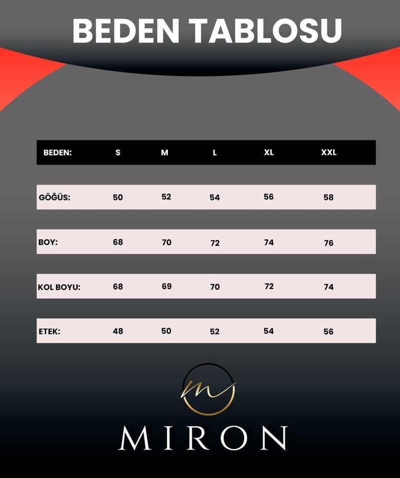 Miron جاكيت كولج للرجال 08 مقاس عادي - بيج - بني  - Image 2