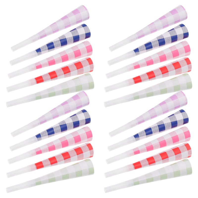 40pcs Party Blower Blowouts Noisemakers Funny Birthday Whistles New Years Party Noisemakers Whistles Favors Noise Makers For Halloween - Image 1