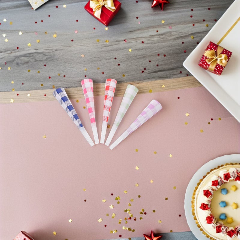 40pcs Party Blower Blowouts Noisemakers Funny Birthday Whistles New Years Party Noisemakers Whistles Favors Noise Makers For Halloween - Image 4