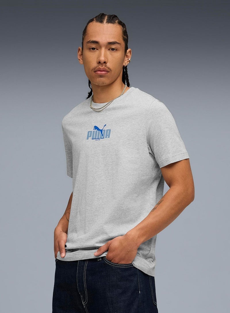 PUMA Men's Graphic Wording Tee - Image 1